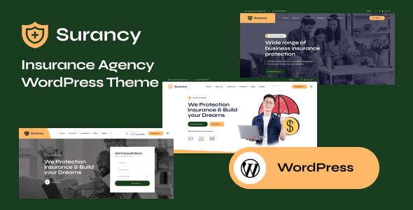 Nulled Surancy – Insurance Agency WordPress Theme free download