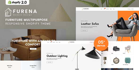 [Download] Furena – Furniture Multipurpose Responsive Shopify 2.0 Theme 
