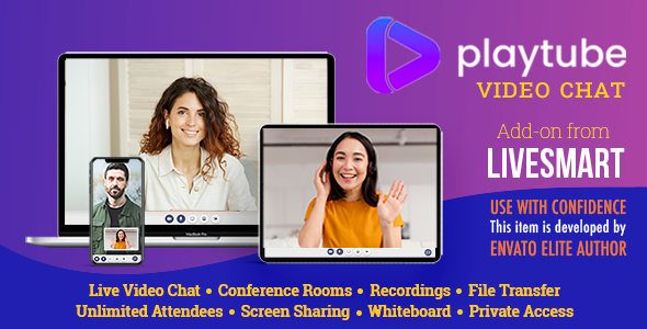 [Download] PlayTube Video Chat Add-on from LiveSmart 