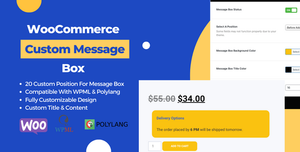 [Download] WooCommerce Custom Message Box 