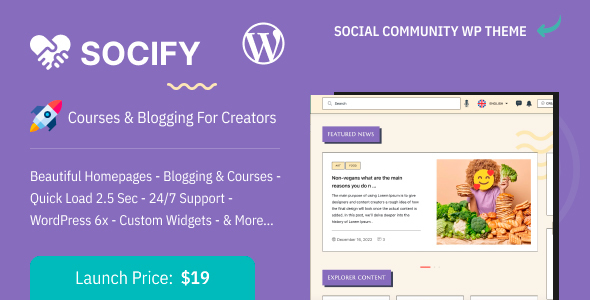 [Download] Socify – Community for Creators 
