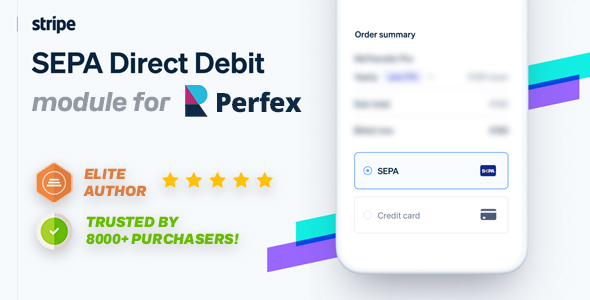 [Download] Stripe SEPA Direct Debit payment gateway for Perfex 