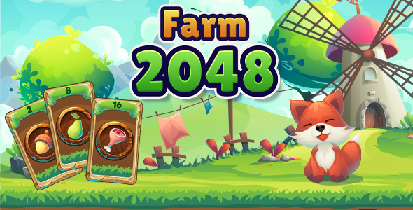 [Download] Farm 2048 – HTML5 Game – Construct3 