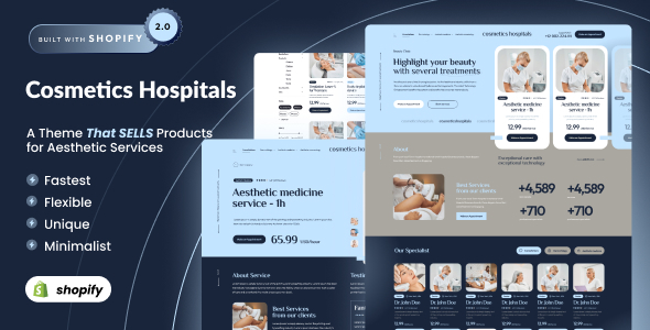 [Download] Cosmetics Hospitals – Medical & Health Clinic Shopify 2.0 Theme 