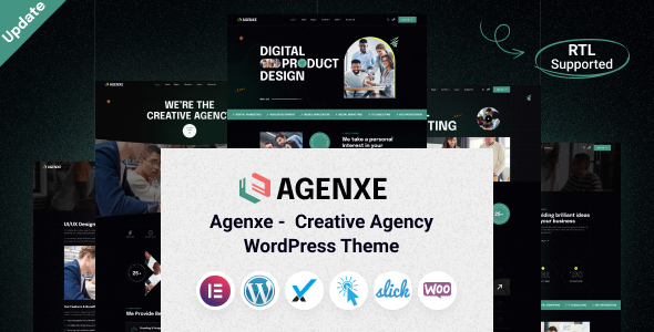 [Download] Agenxe – Creative Agency WordPress Theme 