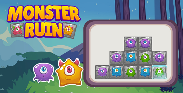 [Download] Monster Ruin – HTML5 Game – Construct 3 