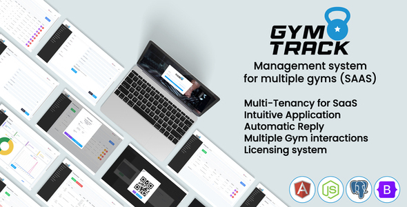 [Download] GymTrack | Management System for Multiple Gyms (SAAS) 