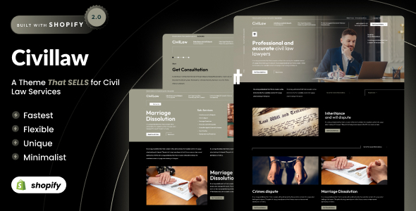 [Download] Civil Law – Lawyer Shopify 2.0 Theme 