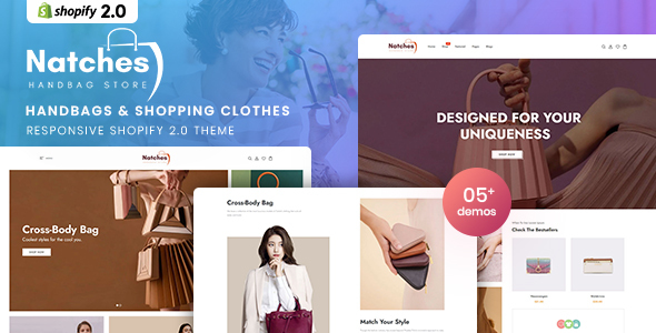[Download] Natches – Handbags & Shopping Clothes Responsive Shopify 2.0 Theme 