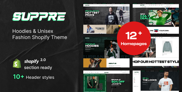 [Download] Ap Suppre – Hoodies & Unisex Fashion Shopify Theme 