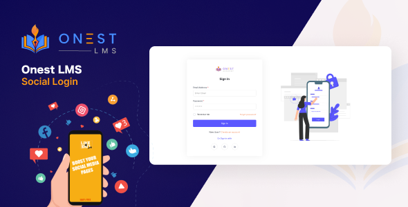 [Download] Onest LMS – SocialLogin Addon – Simplify User Authentication with Social     Media Integration 