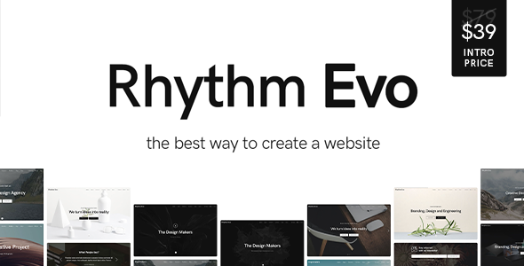 [Download] Rhythm – One & Multipage WordPress Theme 