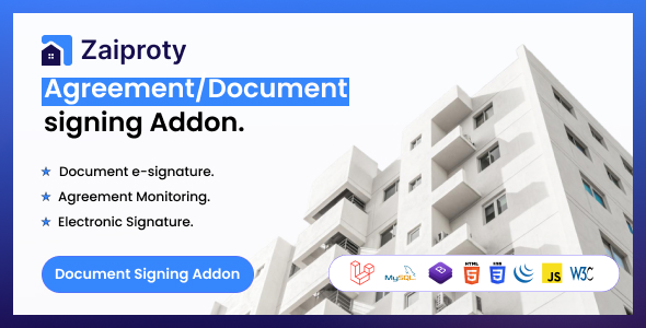 [Download] Zaiproty – Agreement/Document signing Addon. 