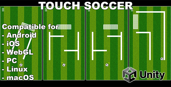 [Download] Touch Soccer – Unity Hypercasual Game With AdMob Ads – For Android, iOS, iPhone, Tablet 