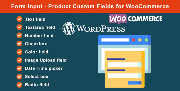 [Download] Form Input – Product Custom Fields for WooCommerce 
