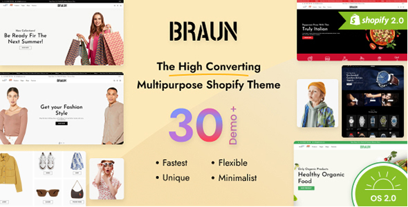 [Download] Braun – Multipurpose Shopify Theme OS 2.0 – Multilanguage – RTL Support 