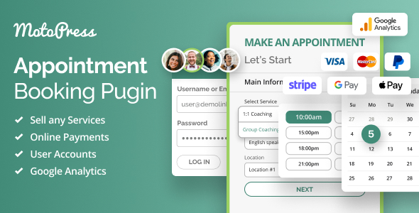 [Download] Appointment Booking WordPress Plugin by MotoPress 