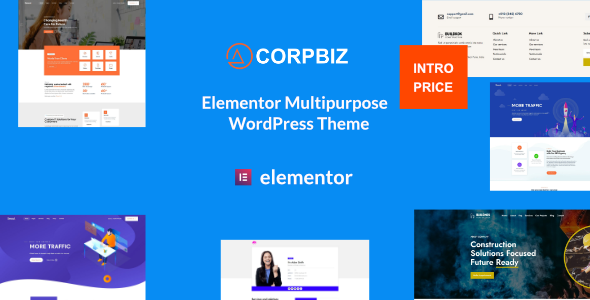 [Download] Corpbiz – Business Agency WordPress Theme 