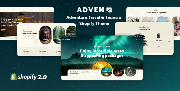 [Download] Advenx – Adventure Travel & Tourism Shopify Them 