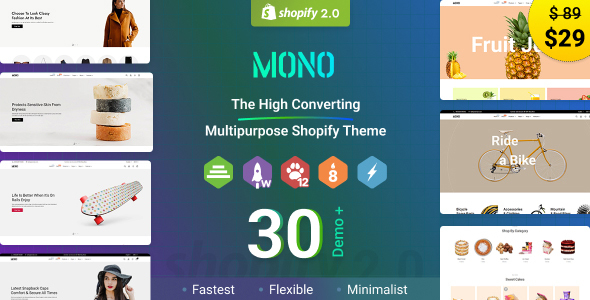 [Download] Mono – The Next Generation Shopify Theme OS 2.0 