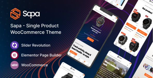 [Download] Sapa – Product Landing Page WooCommerce Theme 