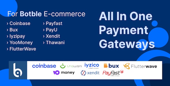 [Download] Extra payment gateways for Botble eCommerce 