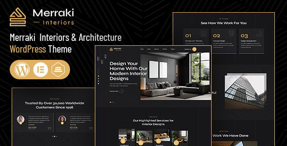 [Download] Merraki | Interiors & Architecture WordPress Theme 