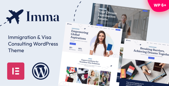 [Download] Imma – Immigration & Visa Consulting WordPress Theme 