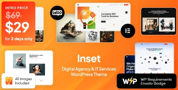 [Download] Inset – Digital Agency & IT Services WordPress Theme 