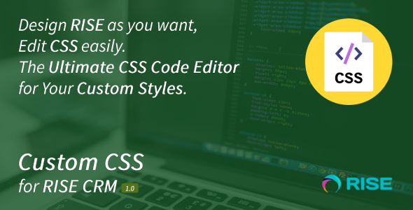 [Download] Custom CSS for RISE CRM 