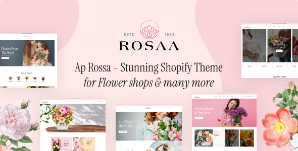 [Download] Ap Rosaa – Flower Shop Shopify Theme 
