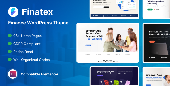 [Download] Finatex – Finance Consulting WordPress Theme 