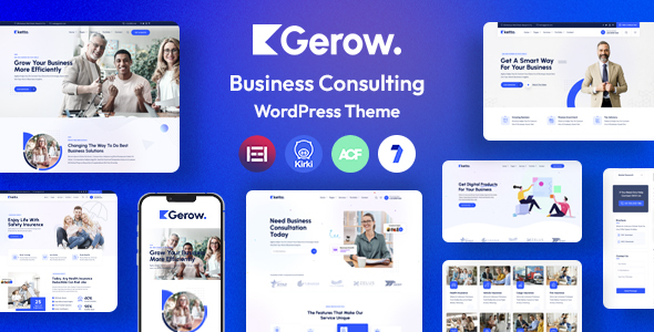 [Download] Gerow – Business Consulting WordPress Theme 