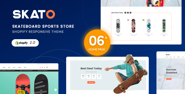 [Download] Skato – Skateboard Sports Store Shopify 2.0 Theme 