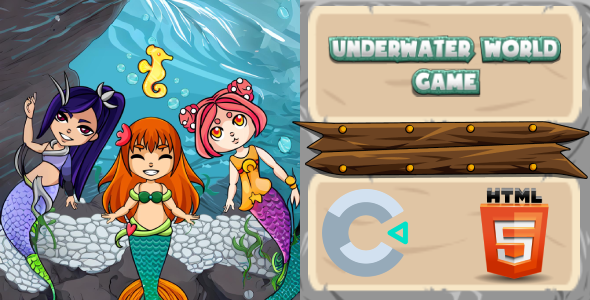 [Download] Underwater! HTML GAME | Construct 3 