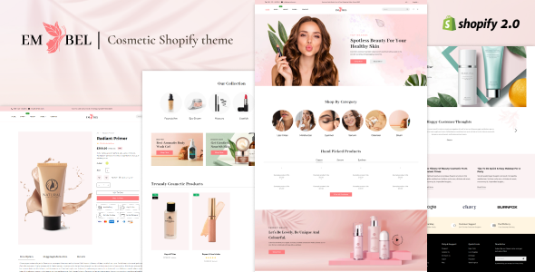 [Download] Embel – Beauty & Cosmetic Shopify Theme 