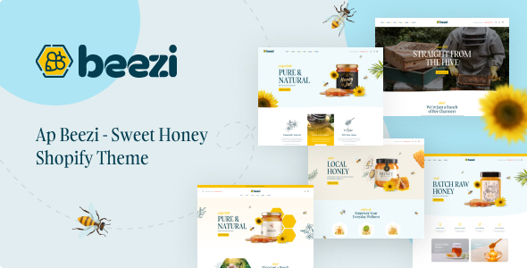 [Download] Ap Beezi – Honey & Organic Food Shopify Theme 