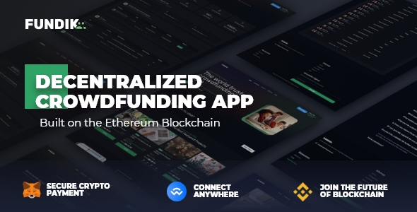 [Download] Fundik – Blockchain Crowdfunding App 