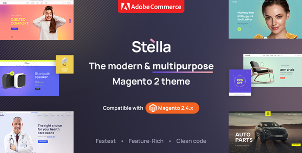 [Download] Stella – Multipurpose Magento 2 / Adobe Commerce Theme 
