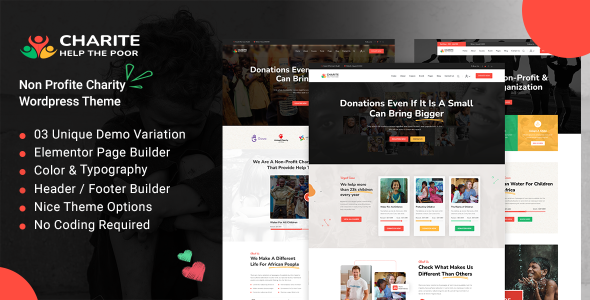 [Download] Charite – Nonprofit  Charity & Donation WordPress Theme 