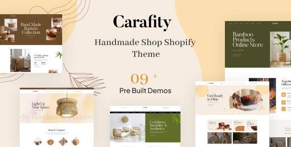 [Download] Carafity – Bamboo Handmade Shopify Theme 
