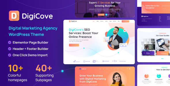 [Download] Digicove – Digital Marketing Agency WordPress Theme 