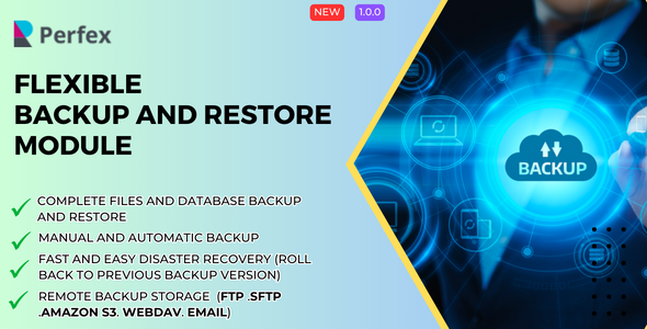 [Download] Flexible Backup and Restore Module for Perfex 