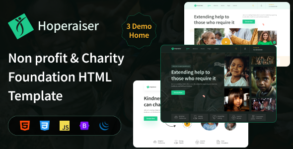 [Download] Hoperaiser – Fundraising HTML Temaplate 