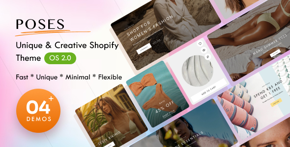 [Download] Poses – Cosmetics & Swimwear Shopify Theme OS 2.0 
