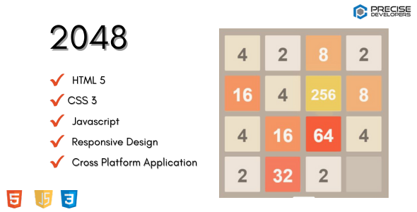 [Download] The Ultimate 2048 Puzzle Game – HTML 5 | CSS | JavaScript | jQuery 