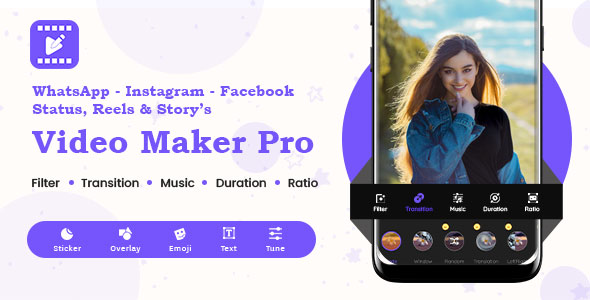 Nulled Instagram, FB, YouTube, WhatsApp Status – Story – Post – Reels Video Maker Pro free download