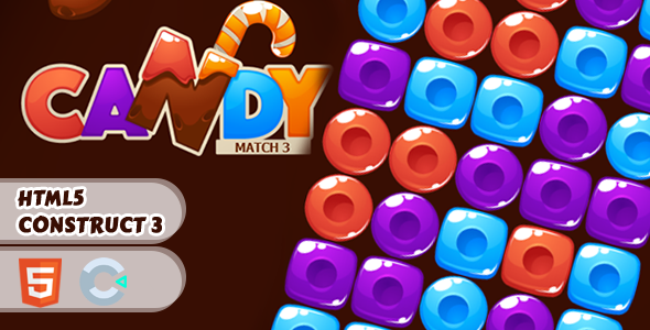 [Download] Candy Match3 Construct 3 HTML 5 Game 