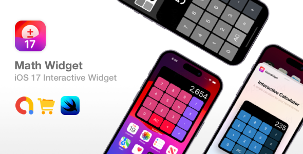 [Download] Math Widget – iOS 17 Interactive Widget 