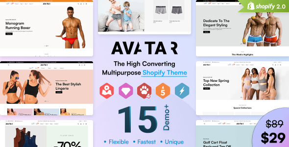 [Download] Avatar – Multipurpose Shopify Theme OS 2.0 